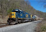 CSX 8603 and 7721